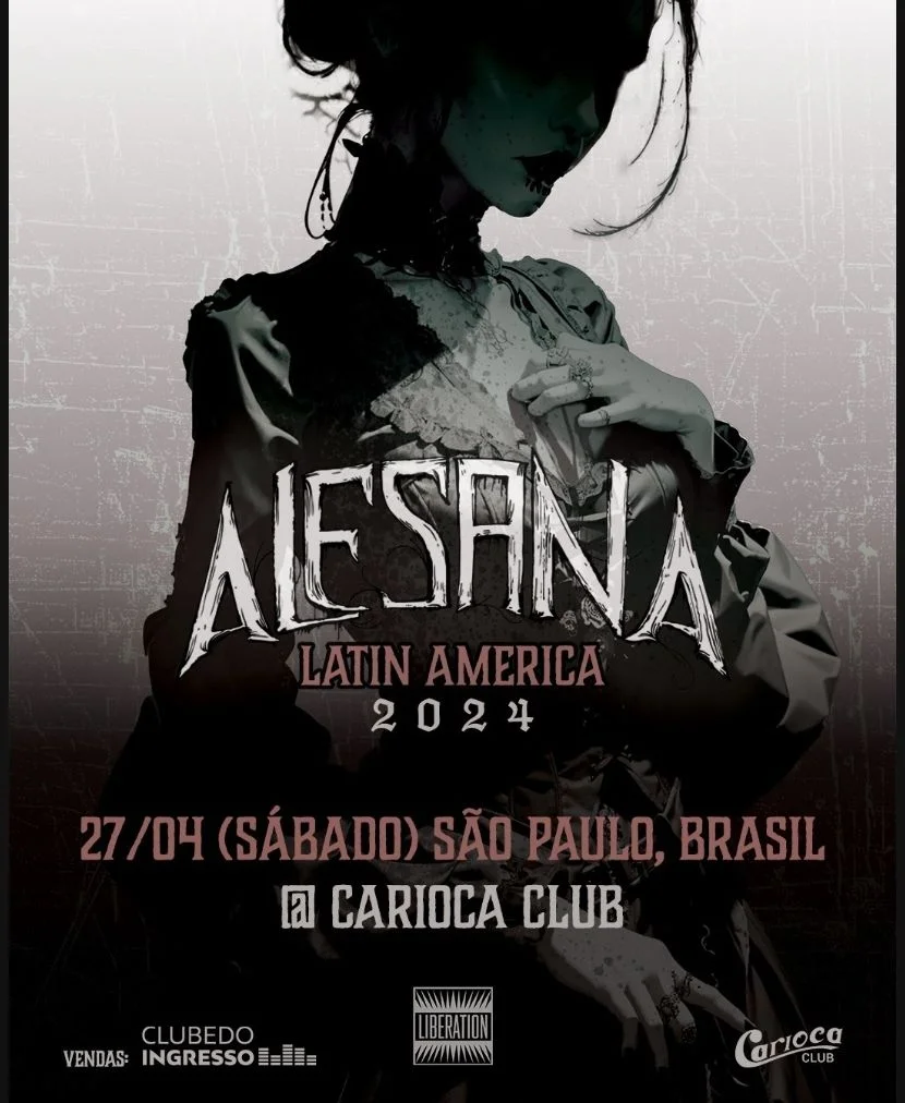 Alesana retorna à América Latina em abril para celebrar 20 anos de